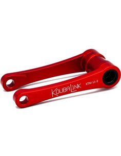 Kit de bajada KOUBALINK (25.4 mm) rojo - Gas Gas / Husqvarna / KTM KTM11-3-R