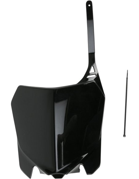 Porta-nombre davanter UFO-Plast Honda negre HO04656-001