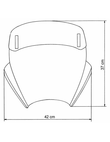 Pantalla MRA Vario Touring, ahumado, sin herrajes 4025066115181