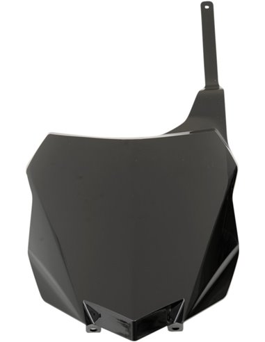 Porte-numéro avant UFO-Plast Kawasaki noir KA04724-001