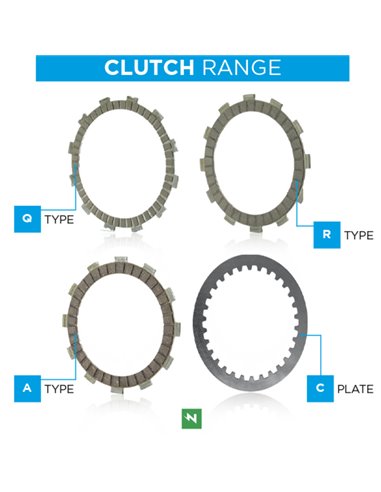 Kit de discos de embrague NEWFREN Standard F1623A