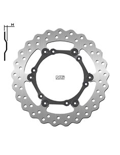 Disco de freno NG BRAKES ondulado flotante 1725X