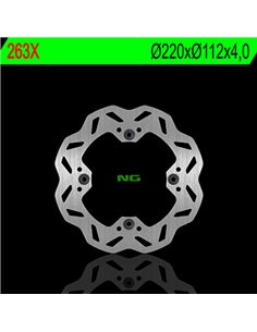 Disco de freno NG BRAKES ondulado fijo 263X