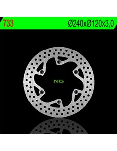 Disco de freno NG BRAKES redondo fijo 733