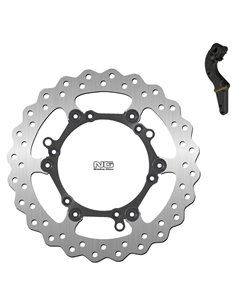 Kit disco de freno sobredimensionado NG BRAKES ondulado flotante 1254XK16