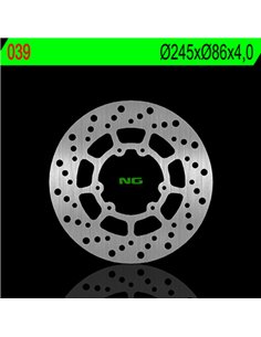 Disco de freno NG BRAKES redondo fijo 039