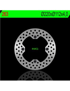 Disco de freno NG BRAKES redondo fijo 263