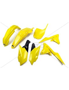 Kit de plástico completo UFO-Plast Yamaha amarelo YAKIT318-101