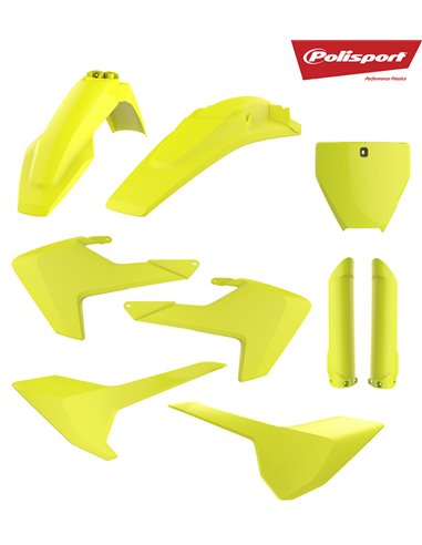 Kit de plástica completo POLISPORT Husqvarna amarillo fluor 90741 90741