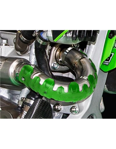 Protector de escape POLISPORT corto azul 8483700003