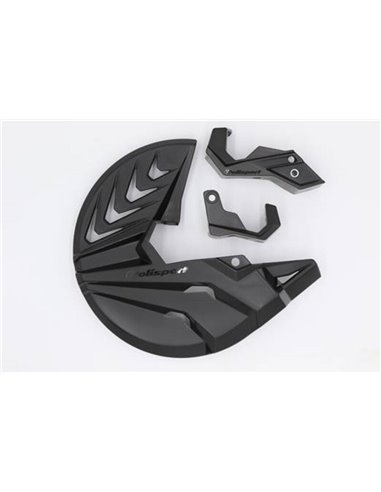 Protector de disco y puntera de Horquilla Polisport negro KTM Husqvarna 8151600001 8151600001