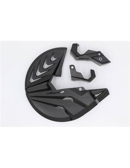 Protector de disco y puntera de Horquilla Polisport negro KTM Husqvarna 8151600001 8151600001