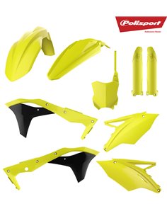 Kit de plástica completo Polisport Kawasaki amarillo fluor 90743 90743
