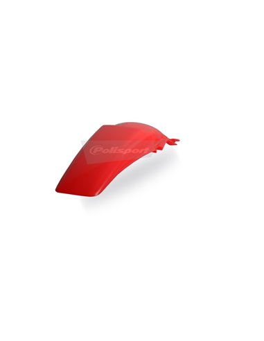 Guardabarros trasero POLISPORT rojo CR125R / CR250R 8593000003