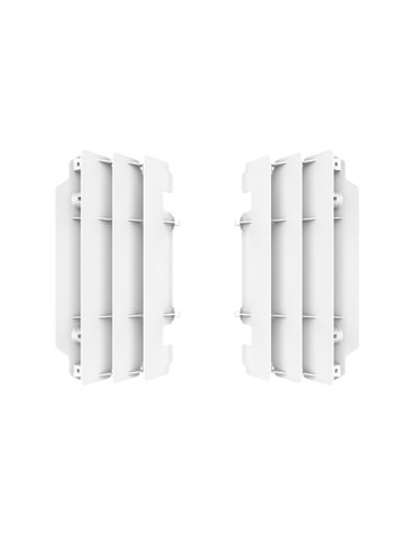 Cubre radiador POLISPORT - blanco Kawasaki KX250 8472500003