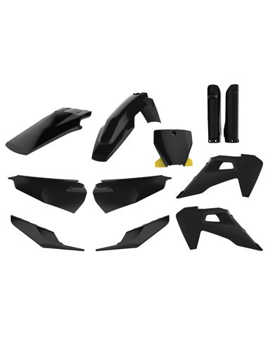 Kit de plásticos POLISPORT negro 91122