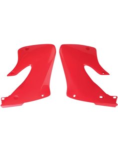 Couvre radiateur UFO-Plast Honda rouge HO03601-067