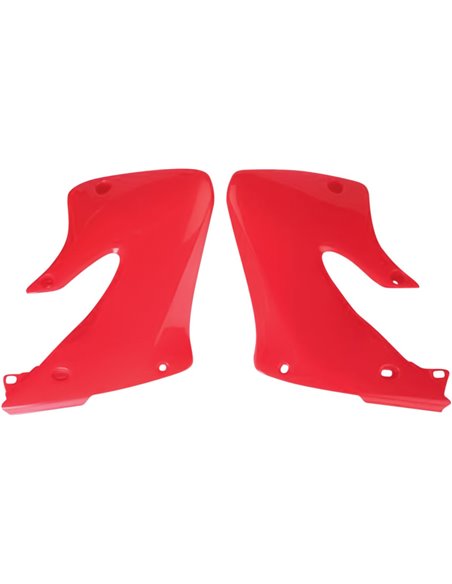 Couvre radiateur UFO-Plast Honda rouge HO03601-067