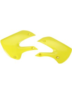 Couvre radiateur UFO-Plast Suzuki jaune SU03927-102
