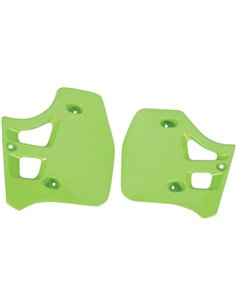 Radiator covers UFO-Plast Kawasaki green KA02712-026