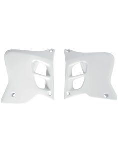 Cache radiateur UFO-Plast Yamaha blanc YA02856-046
