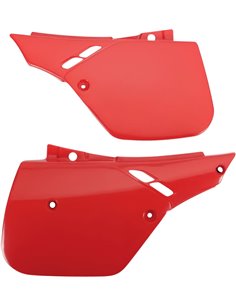 Rear side covers UFO-Plast Honda red HO02604-061