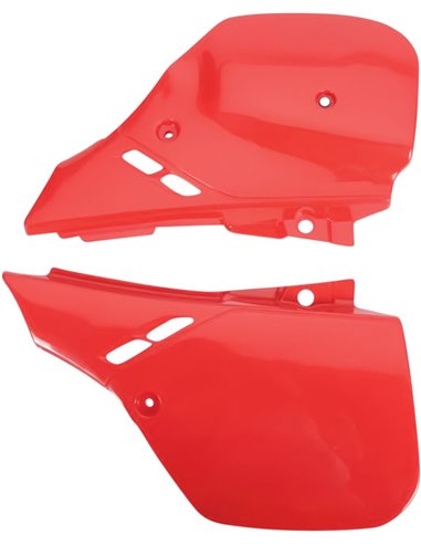 Rear side covers UFO-Plast Honda red HO02611-061
