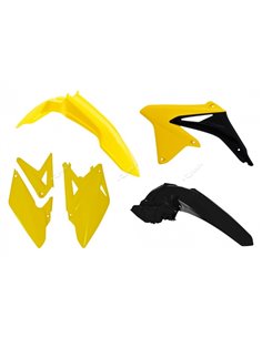 RACETECH Plastic Kit OEM Color Yellow/White Suzuki RMX450Z R-KITRMX-OEM-491