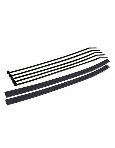 Protector basculante RACETECH Black R-PFCBETNR001