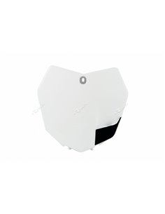Portanúmeros delantero RACETECH Blanco KTM R-TBKTMBN0013