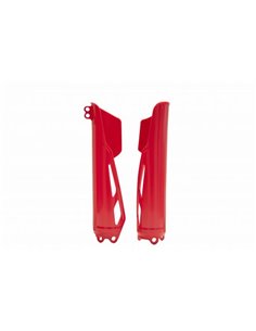 Protectores de horquilla RACETECH - rojo R-PSCRFRS0019