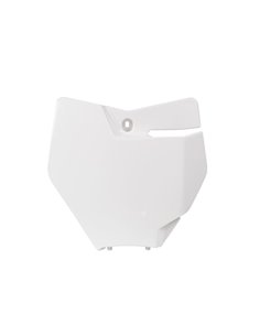 Portanúmeros delantero RACETECH Blanco KTM R-TBKTMBN0016