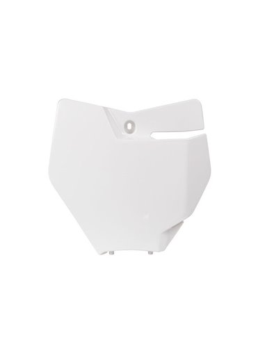 Portanúmeros delantero RACETECH Blanco KTM R-TBKTMBN0016