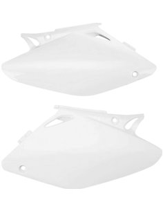 Caches latéraux arrière UFO-Plast Honda blanc HO03694-041