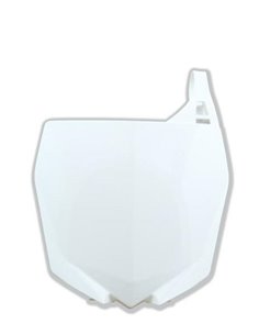 Portanúmeros delantero RACETECH Husqvarna Blanco Yamaha R-TBYZFBN0010