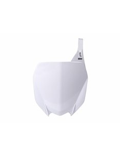 Portanúmeros delantero RACETECH Blanco Yamaha YZ-450F R-TBYZFBN0018