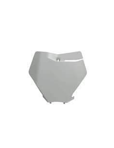 Portanúmeros delantero RACETECH Blanco KTM SX / SX-F R-TBKTMBN0019