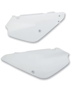 Caches latéraux arrière UFO-Plast Suzuki blanc SU03970-041