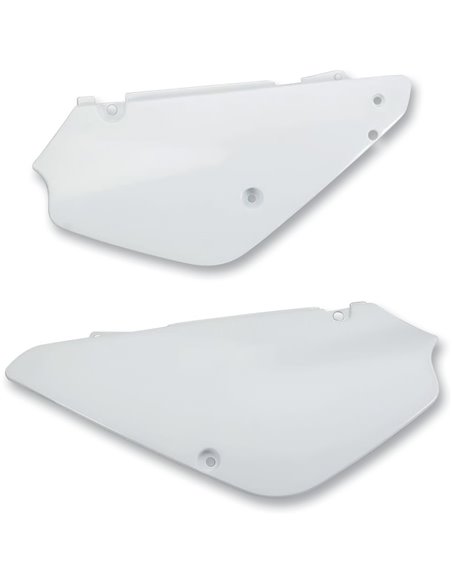Tapas laterales traseros UFO-Plast Suzuki blanco SU03970-041