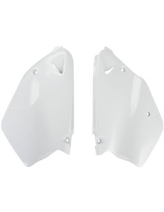 Caches latéraux arrière UFO-Plast Yamaha blanc YA02899-046