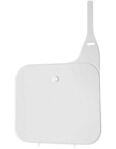 Porta-número frontal UFO-Plast Honda branco HO02607-041