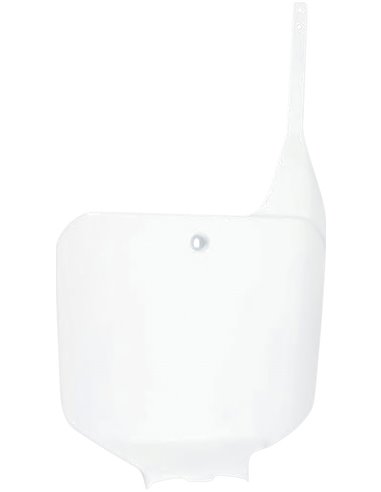 Titular do número frontal UFO-Plast Honda branco HO02674-041