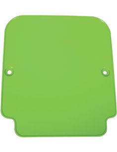 Porta-número delantero UFO-Plast Kawasaki verde KA02707-026