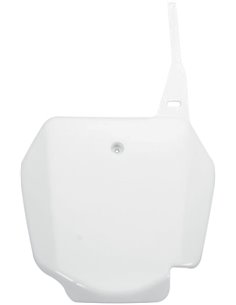 Porta-número delantero UFO-Plast Suzuki blanco SU03968-041