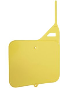 Front number holder UFO-Plast Suzuki yellow SU02910-101