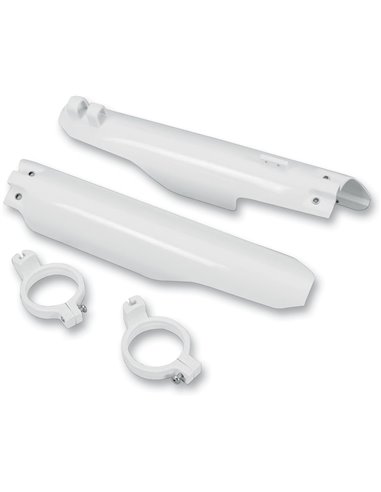 UFO-Plast fork protectors Suzuki white SU03905-041