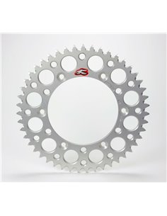 Corona RENTHAL aluminio ultraligera autolimpiable 441U - Paso 428 441U-428-50GPSI