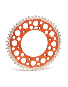 Corona aluminio doble compuesto RENTHAL ultra ligera 520 2240-520-50GPOR