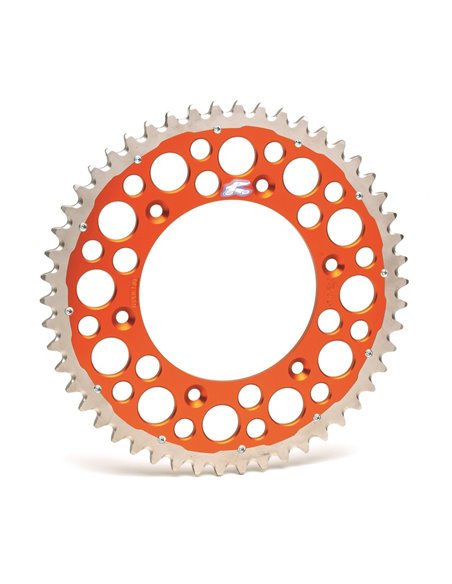 Corona aluminio doble compuesto RENTHAL ultra ligera 520 2240-520-50GPOR