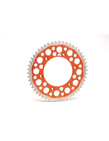 Corona aluminio doble compuesto RENTHAL ultra ligera 520 2240-520-50GPOR